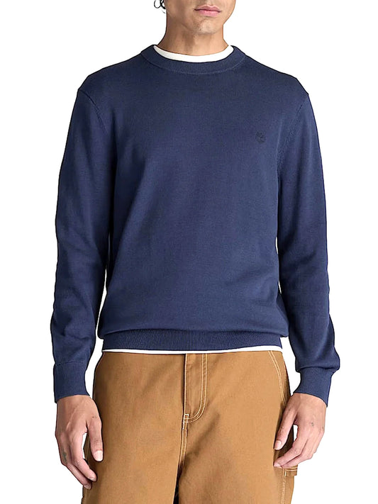 TIMBERLAND Maglione Girocollo Williams River Timberland - Blu Scuro NAVY