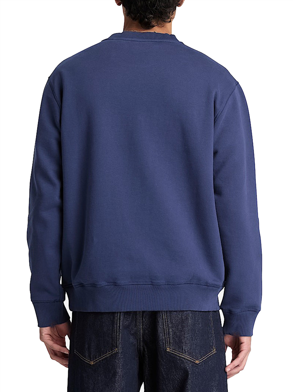 TIMBERLAND Timberland Felpa Girocollo con Logo Established 1973 Ricamato Navy DARK BLUE