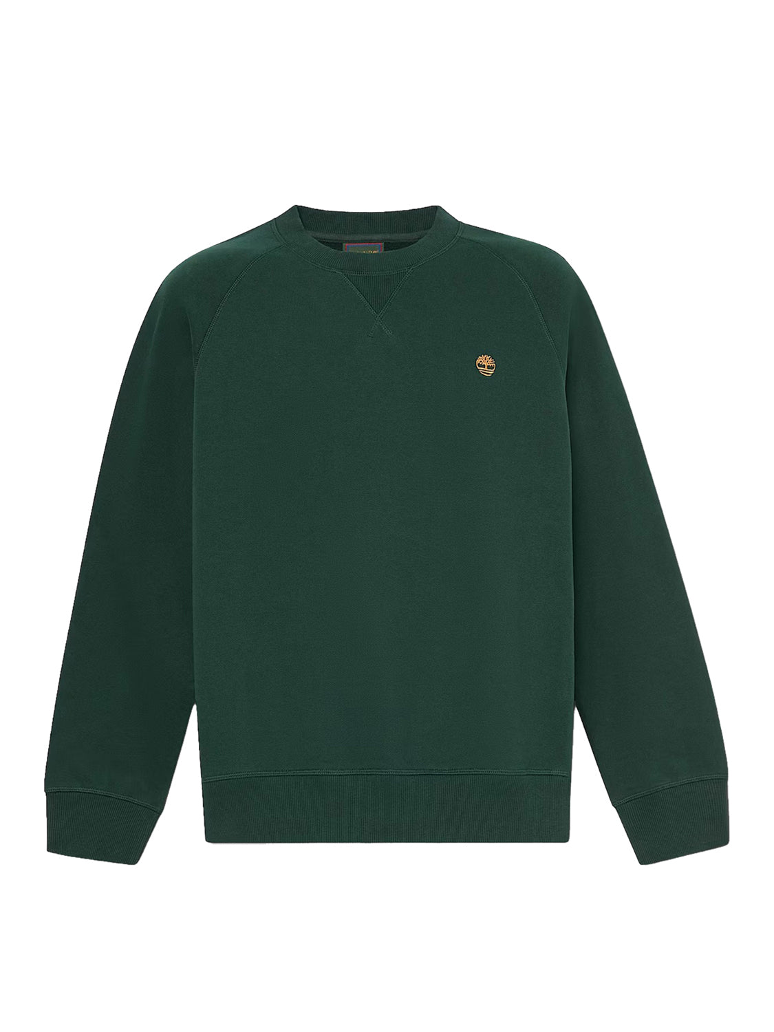 TIMBERLAND Felpa Lb Crew Timberland - Verde Scuro Dark green