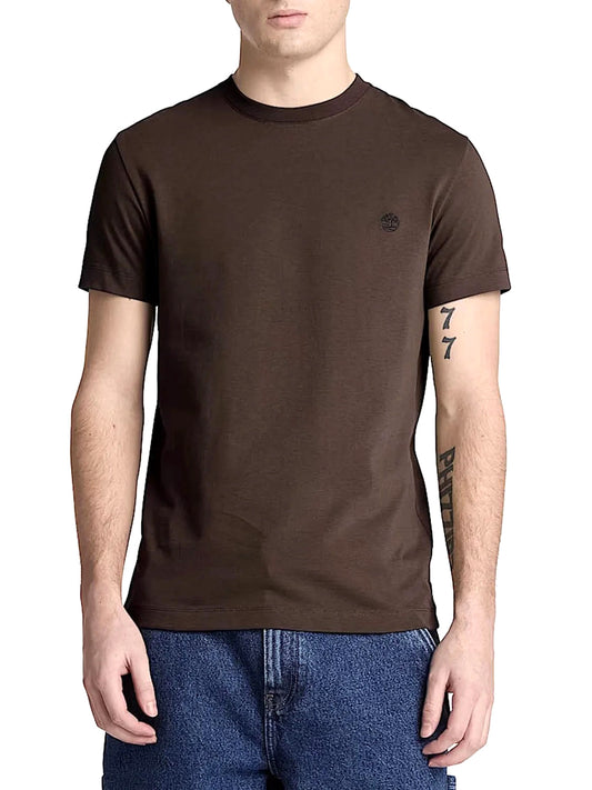 TIMBERLAND T-Shirt Dunstan River Timberland - Marrone Scuro Dark Brown