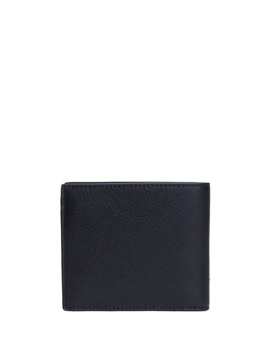 TOMMY HILFIGER 1USCITA Tommy Hilfiger Portafoglio Heritage Con Pelle - Nero BLACK