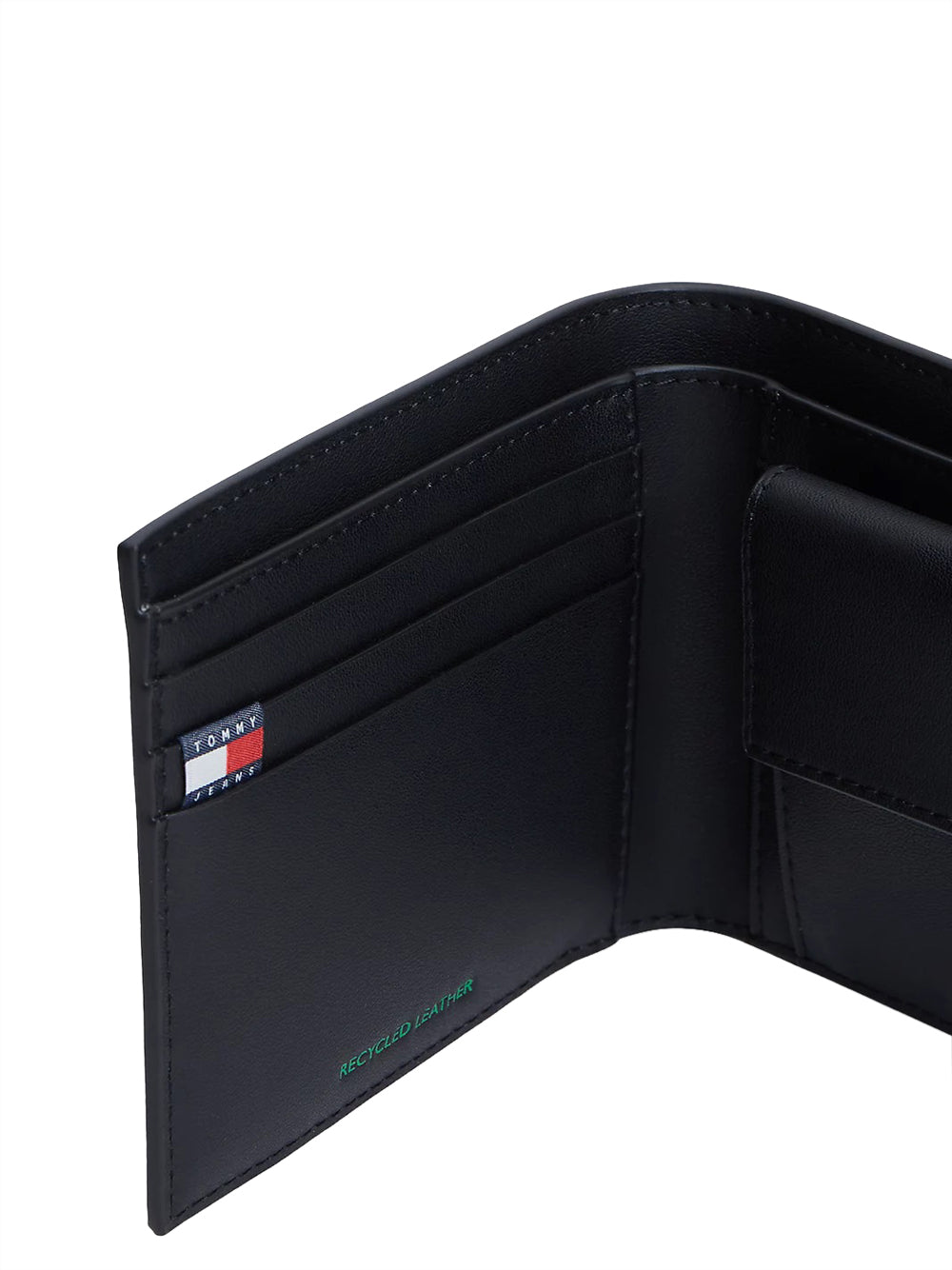 TOMMY HILFIGER 1USCITA Tommy Hilfiger Portafoglio Heritage Con Pelle - Nero BLACK