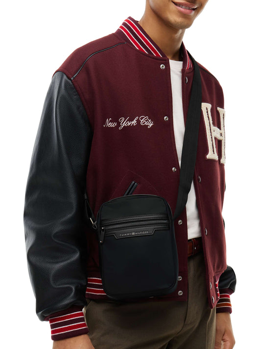 TOMMY HILFIGER 2USCITA Tommy Hilfiger Borsa a Tracolla Uomo Black - Nero BLACK