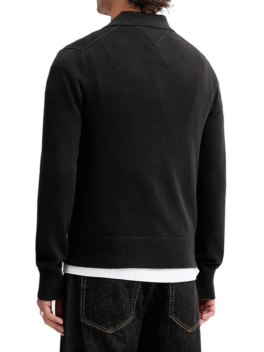 TOMMY JEANS 1USCITA Tommy Jeans Maglione In Tinta Unita Nero BLACK