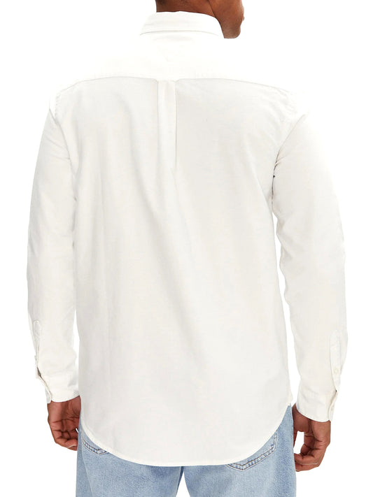 TOMMY JEANS 1USCITA Tommy Hilfiger Camicia Tinta Unita Ecru Ecru