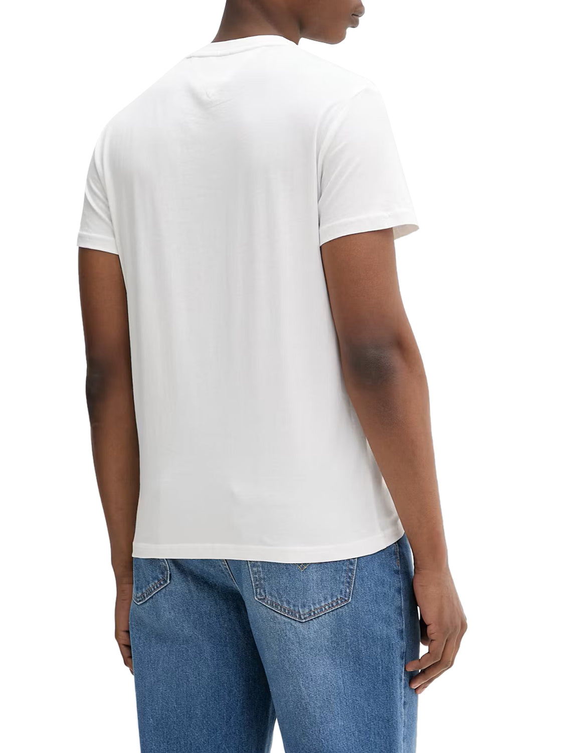 TOMMY JEANS 1USCITA Tommy Jeans T-Shirt Stampa Logo Panna Ancient White