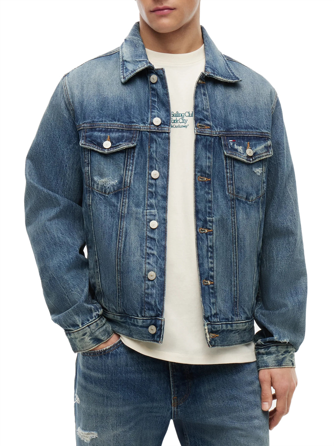 TOMMY JEANS 1USCITA Ryan Giacca Tommy Hilfiger Denim DENIM DARK