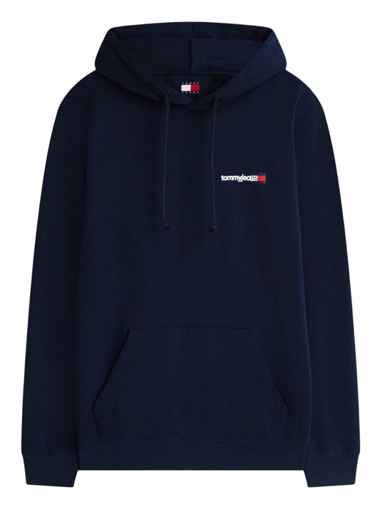 TOMMY JEANS 1USCITA Tommy Jeans Felpa Logo Stampato Navy Dark Night Navy