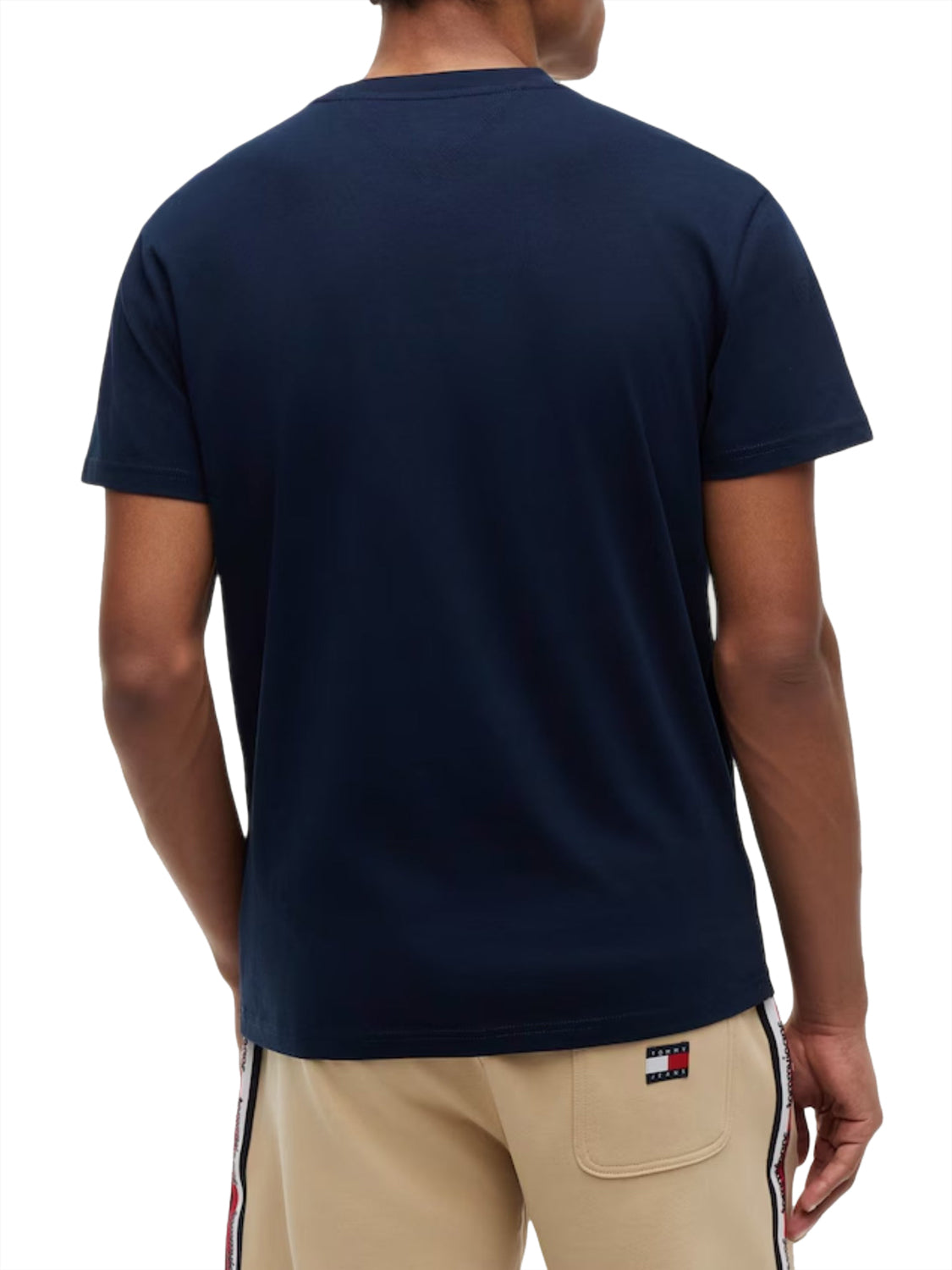 TOMMY JEANS 1USCITA Tommy Jeans T-Shirt Logo Frontale Navy Dark Night Navy
