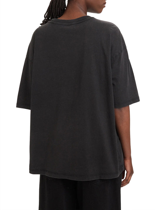 TOMMY JEANS 1USCITA Tommy Jeans T-Shirt Logo Frontale Nero BLACK