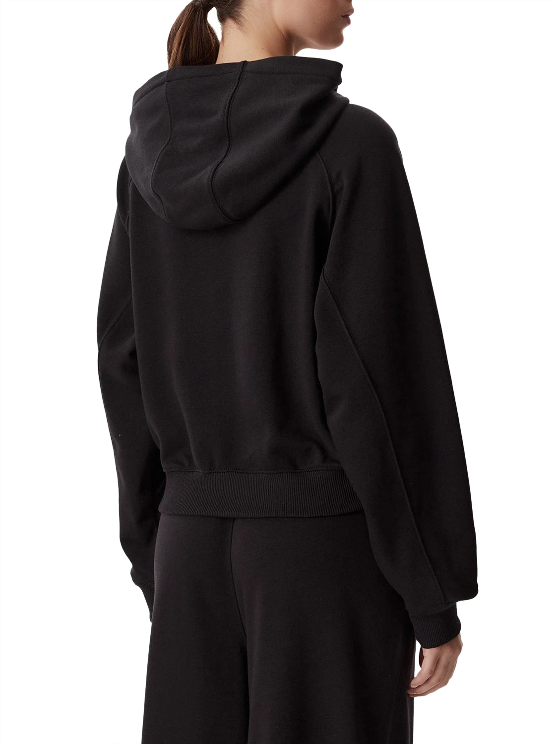 TOMMY JEANS 1USCITA Tommy Jeans Felpa Tinta Unita Nero BLACK