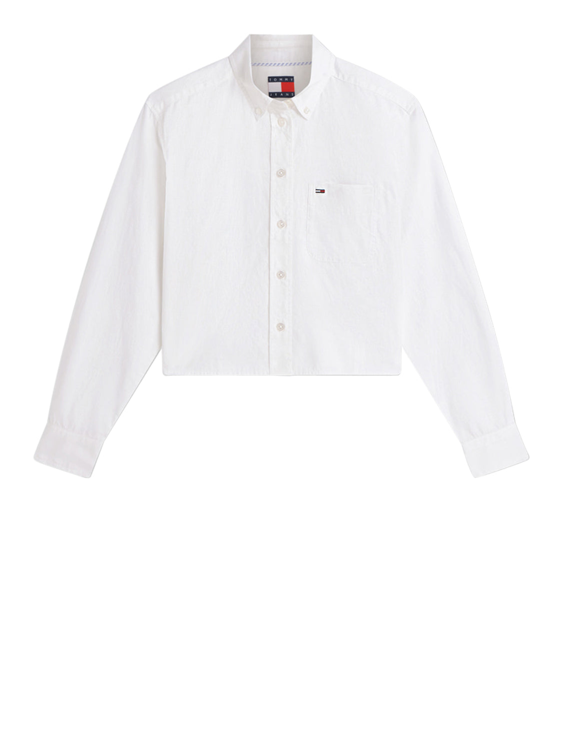 TOMMY JEANS 1USCITA Tommy Jeans Camicia In Tinta Unita Bianco Ecru