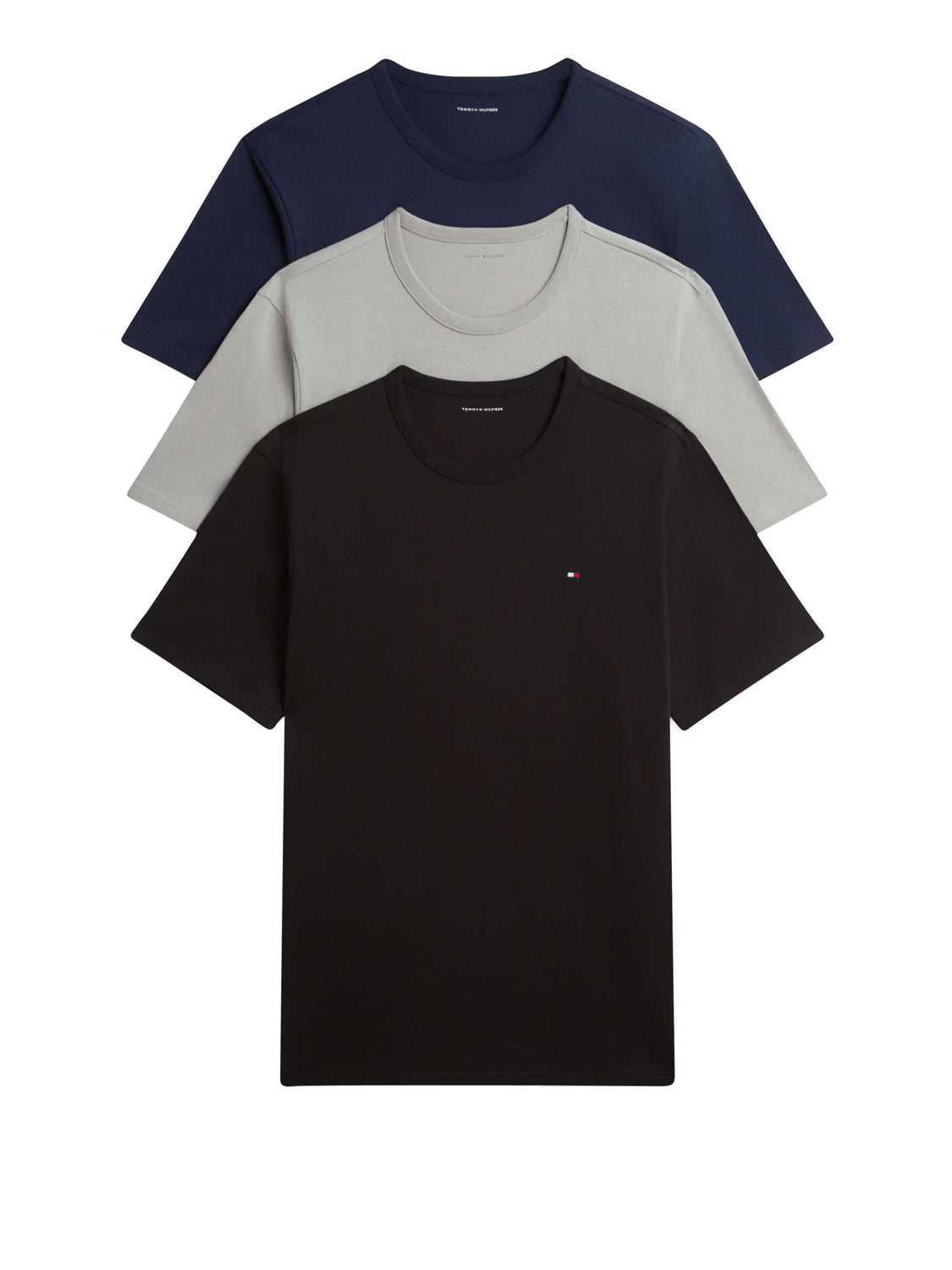 TOMMY UNDERWEAR Tommy Hilfiger T-Shirt Uomo Carbon Navy/black/antique Sil - Multicolore Carbon Navy/Black/Antique Sil