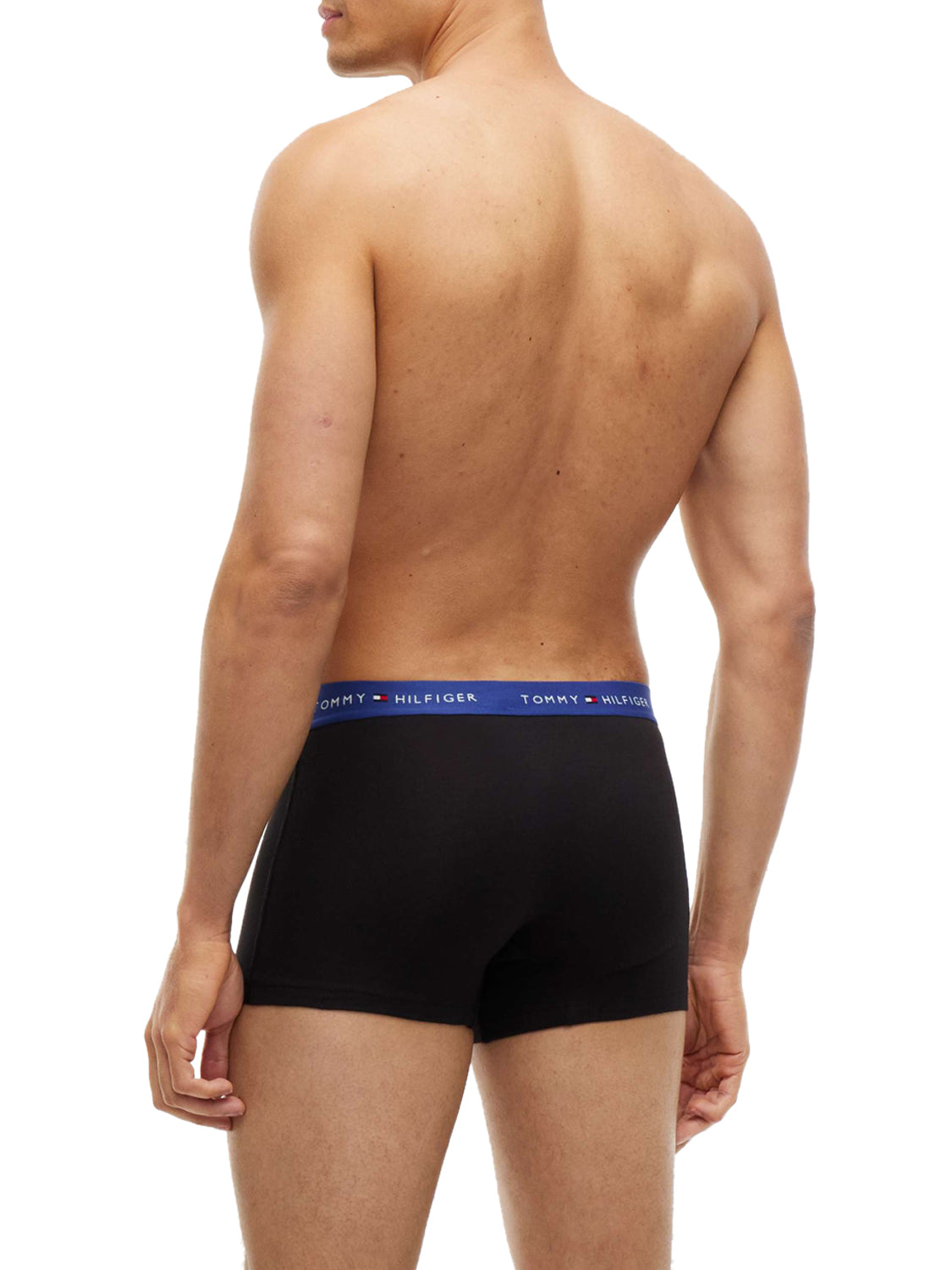 TOMMY UNDERWEAR Tommy Hilfiger Boxer Uomo B//opulent Blue/burg/ancient - Nero B//Opulent Blue/Burg/Ancient