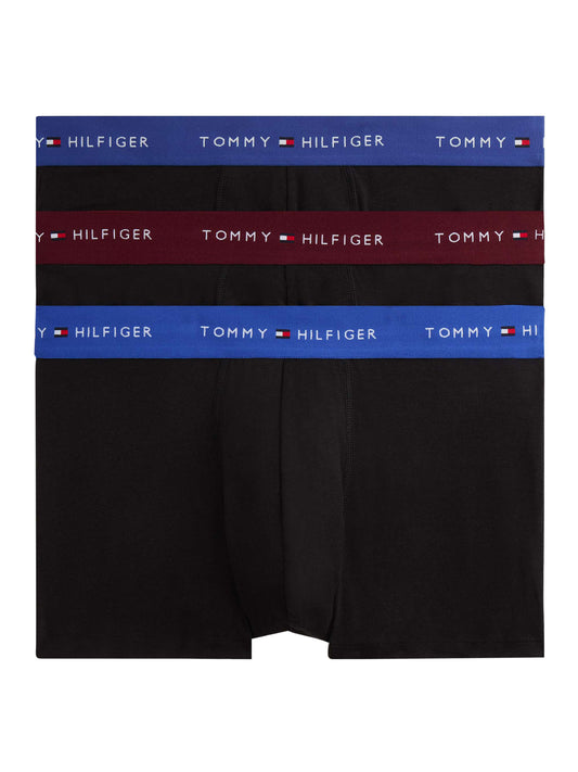 TOMMY UNDERWEAR Tommy Hilfiger Boxer Uomo B//opulent Blue/burg/ancient - Nero B//Opulent Blue/Burg/Ancient