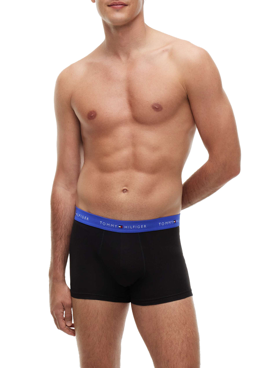 TOMMY UNDERWEAR Tommy Hilfiger Boxer Uomo B//alaskan Green/black/noble - Nero B//Alaskan Green/Black/Noble
