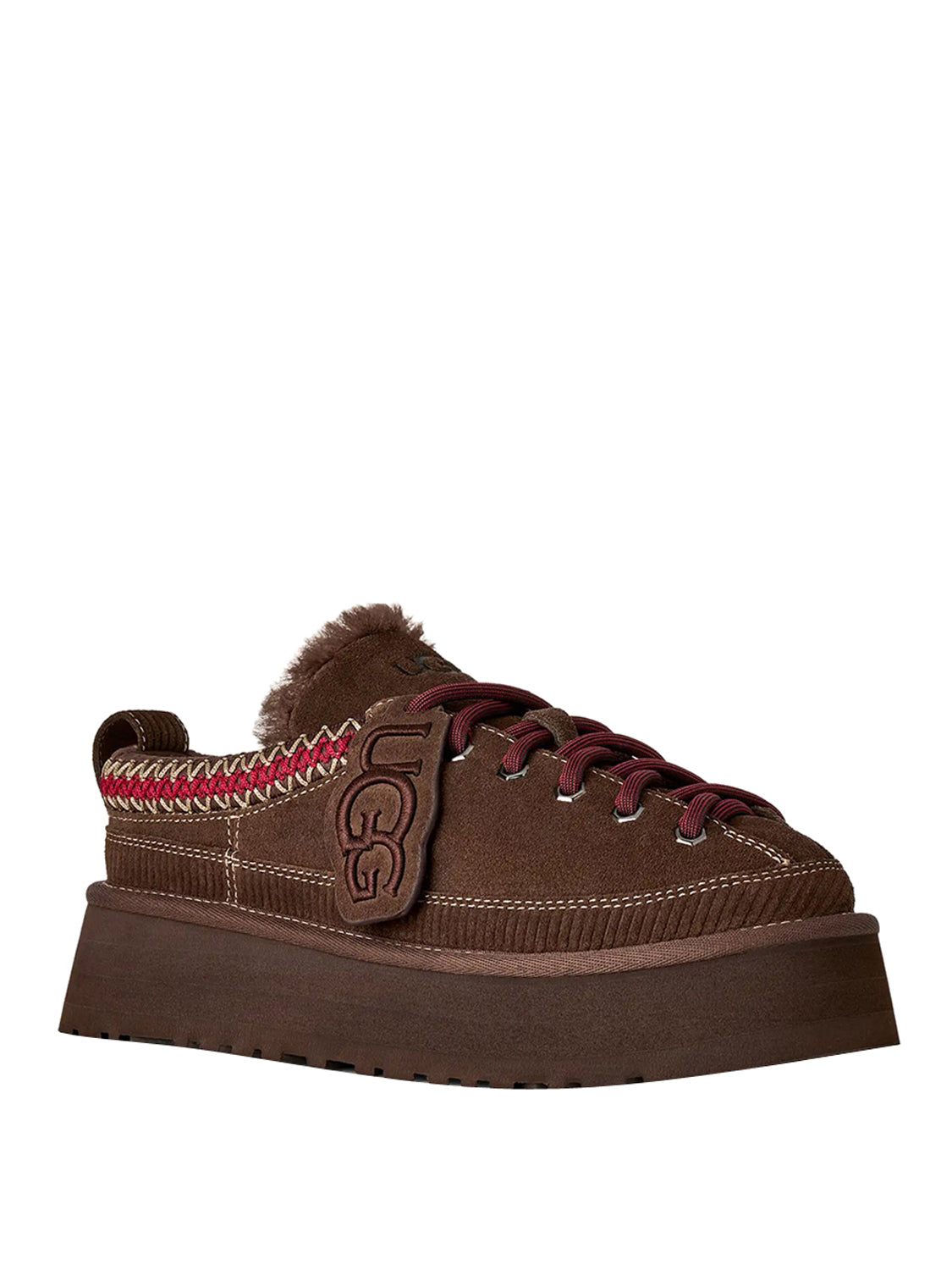 Ugg Sneakers Ugg Heritage Lace-Up Slipper - Marrone Burnt Cedar