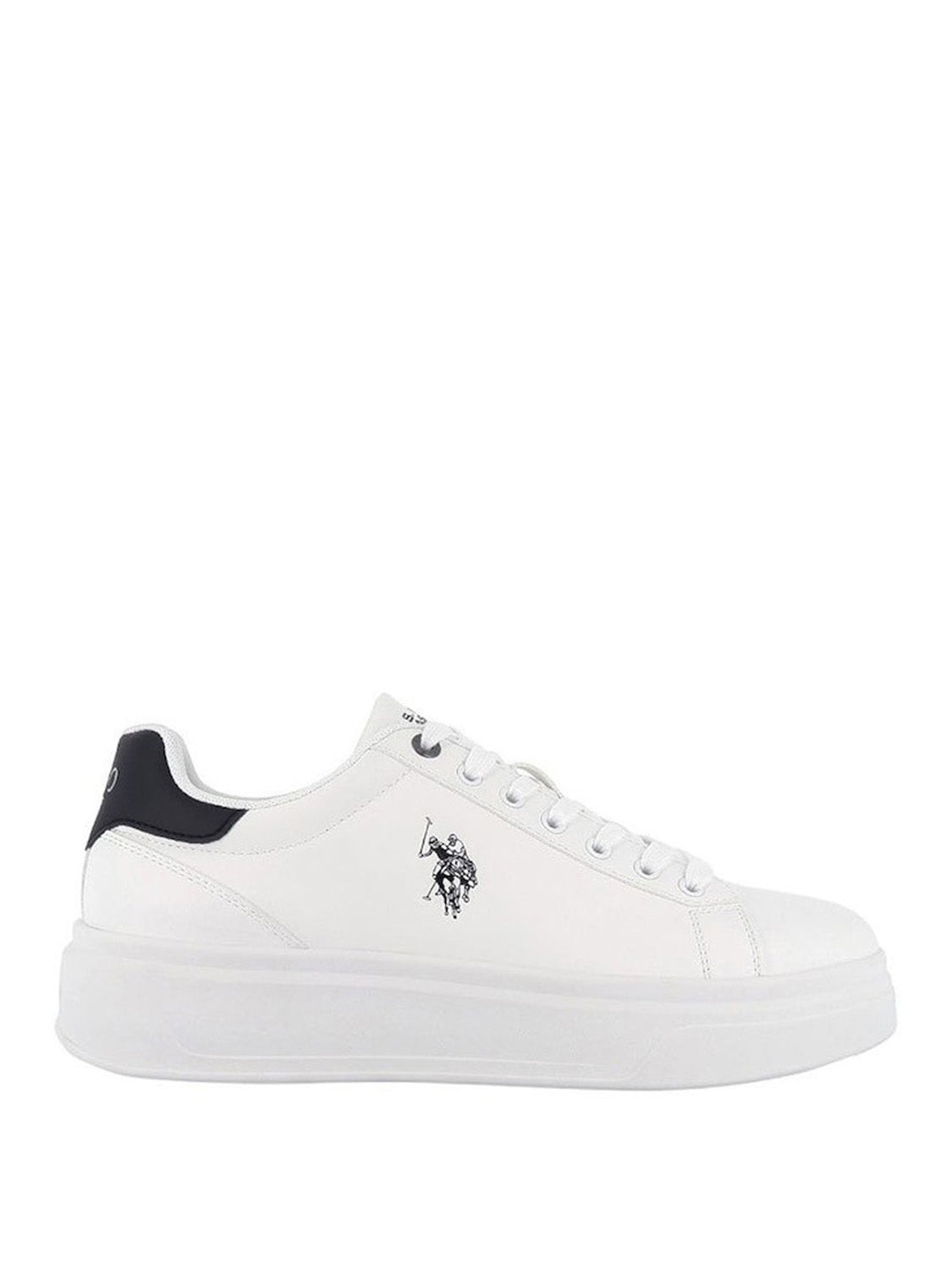 U.S.POLO CALZATURE STC U.S. Polo Sneakers Polor001 Bianco Nero Bianco/nero