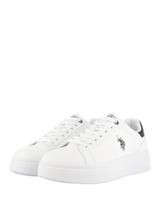 U.S.POLO CALZATURE STC U.S. Polo Sneakers Polor001 Bianco Nero Bianco/nero