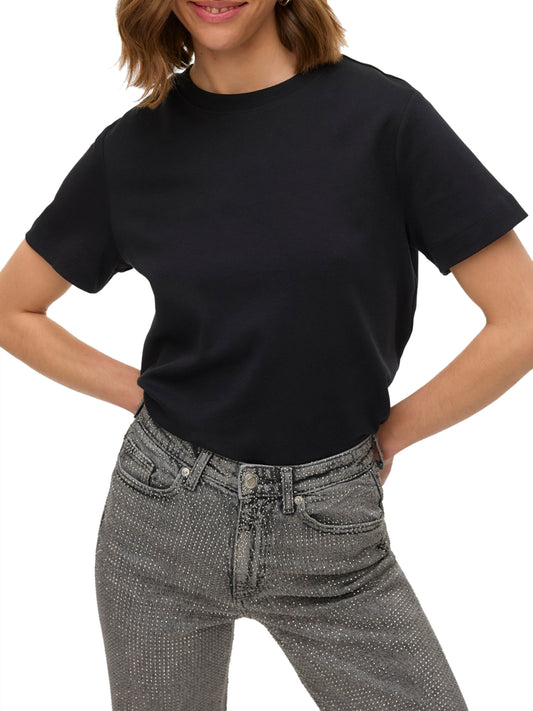VERO MODA AWARE Vero Moda T-Shirt Awnaima Nero BLACK