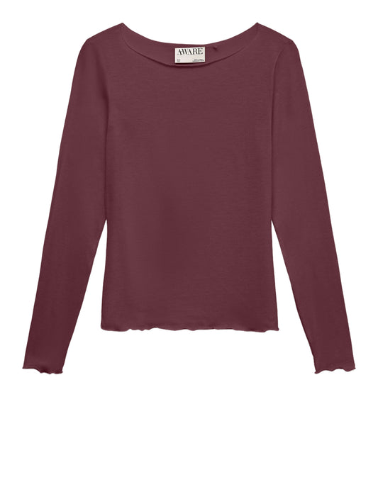 VERO MODA AWARE Maglia Awglesha Vero Moda - Bordeaux PURPLE