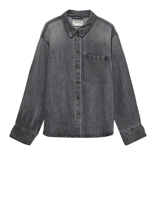 VERO MODA AWARE Vero Moda Camicia Awlucea - Grigio GREY