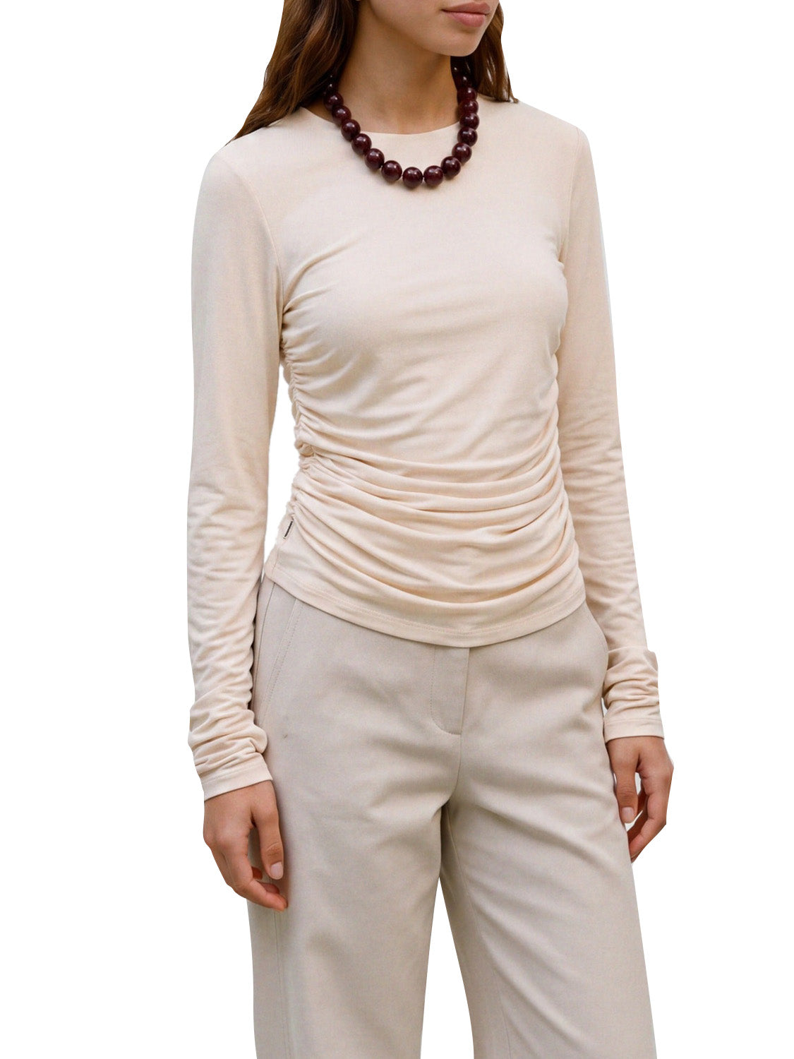 VERO MODA DROP5 Maglia Awmadelynn Vero Moda Bianco WHITE