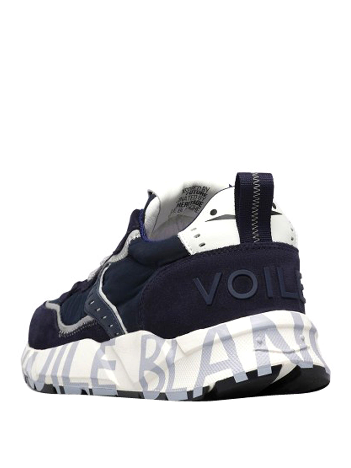 VOILE' BLANCHE Sneakers Voile Blanche Club01 Blue Bleu