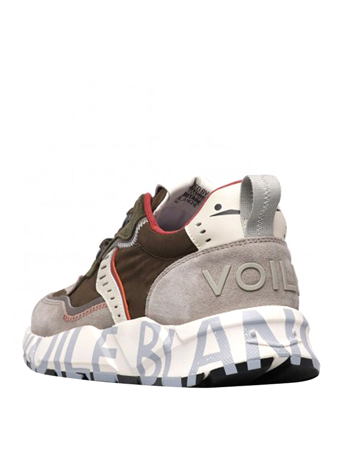 VOILE' BLANCHE Sneakers Voile Blanche Club01 Grigio Grigio