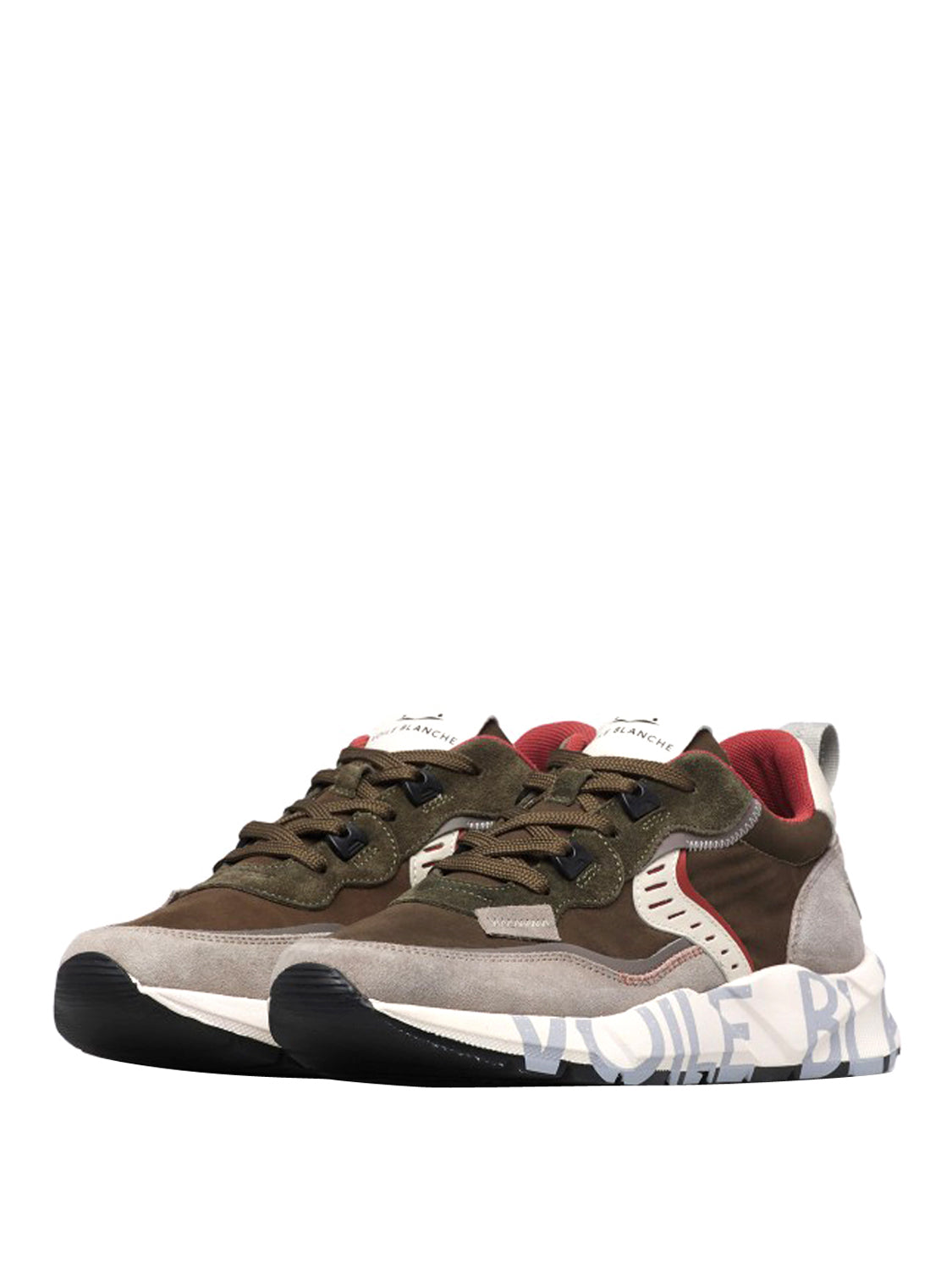 VOILE' BLANCHE Sneakers Voile Blanche Club01 Grigio Grigio
