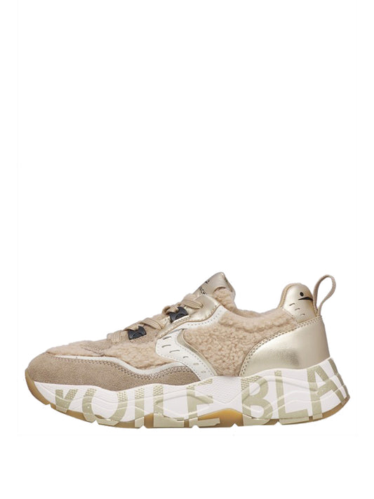 VOILE' BLANCHE Sneakers Voile Blanche Club105 Marrone Marrone