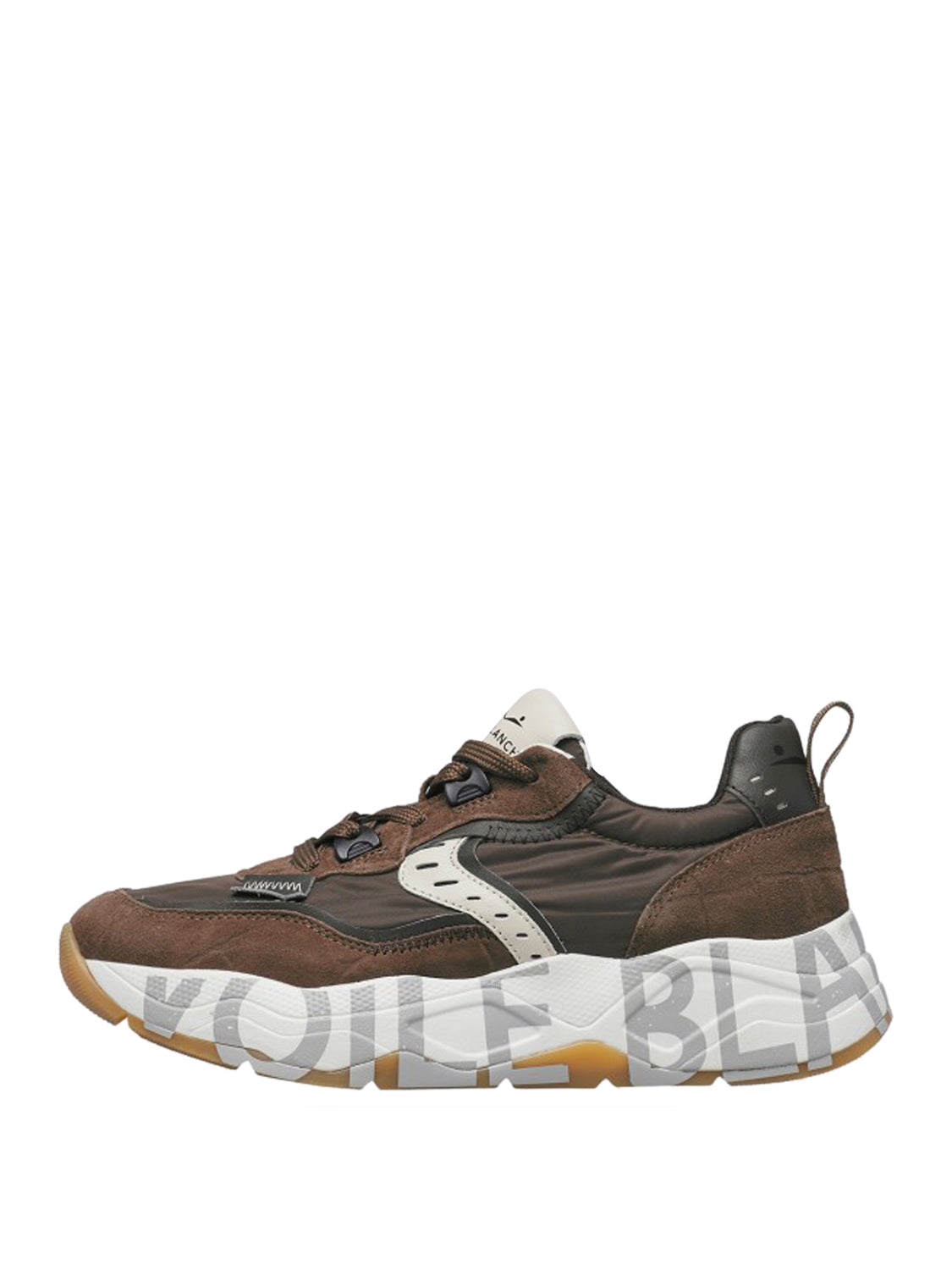 VOILE' BLANCHE Sneakers Voile Blanche Club105 Marrone Marrone