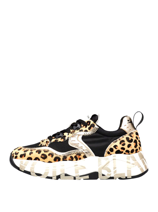 VOILE' BLANCHE Sneakers Voile Blanche Club105 Nero Marrone Nero