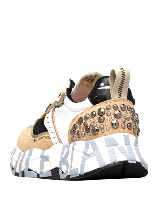 VOILE' BLANCHE Sneakers Voile Blanche Club105 Marrone Marrone