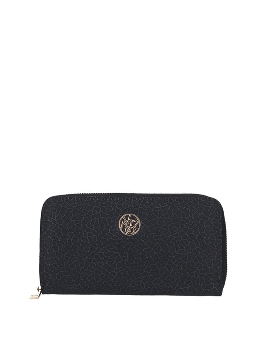 WHYNOT STC Portafoglio Whynot Logo Frontale Nero BLACK