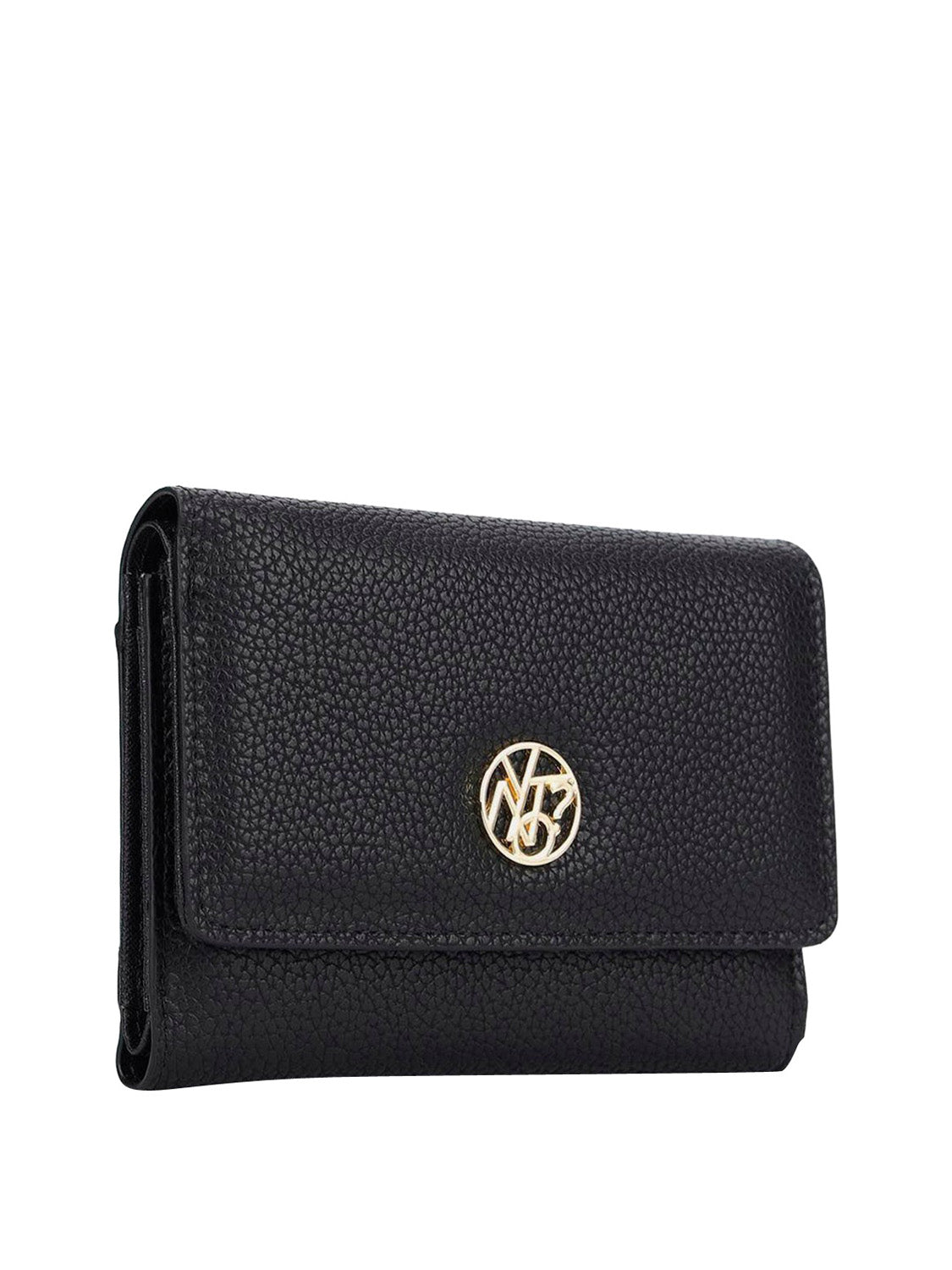 WHYNOT STC Portafoglio Whynot Logo Frontale Nero BLACK