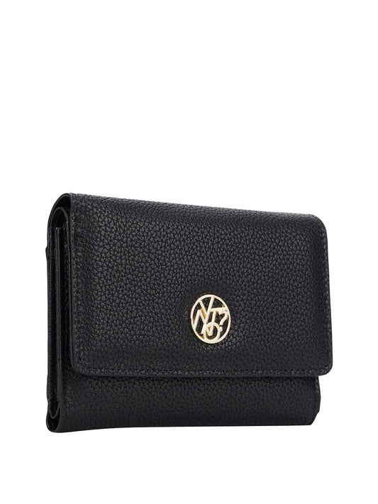 WHYNOT STC Portafoglio Whynot Logo Frontale Nero BLACK