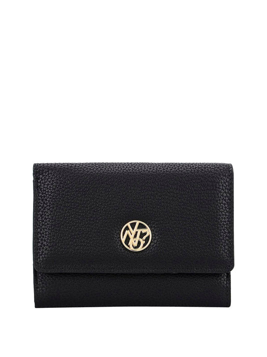 WHYNOT STC Portafoglio Whynot Logo Frontale Nero BLACK