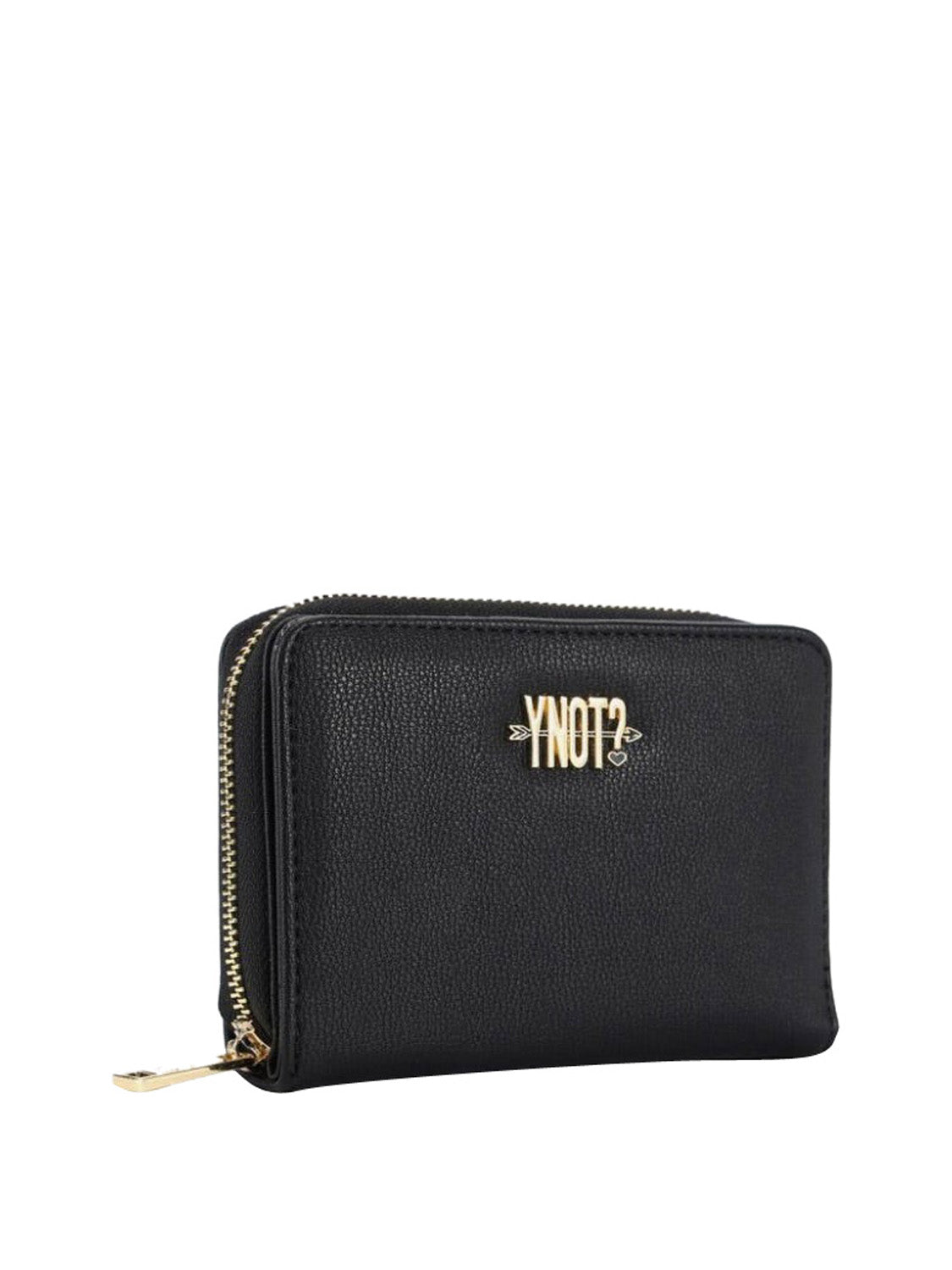 WHYNOT STC Portafoglio Whynot Logo Frontale Nero BLACK