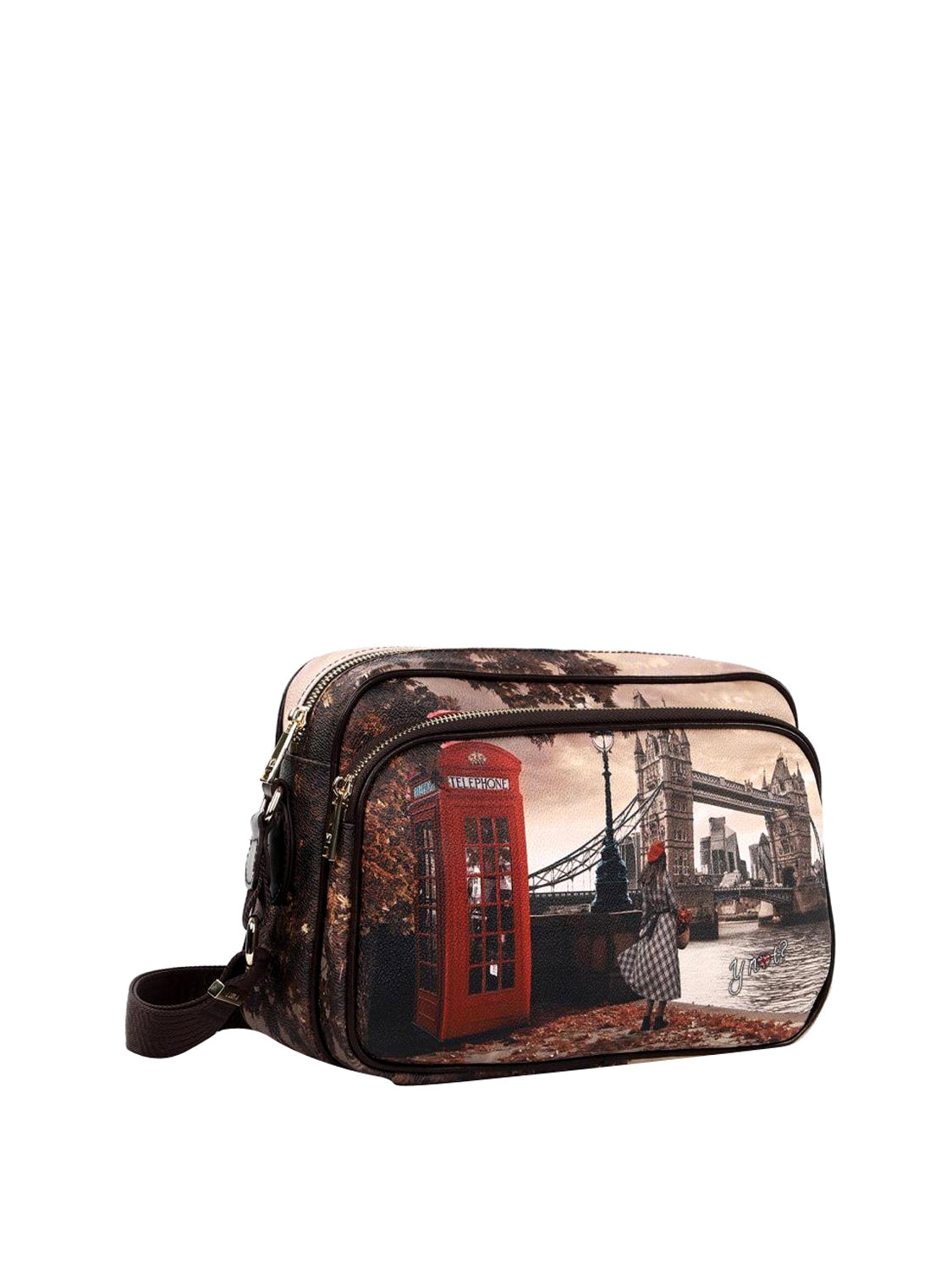 WHYNOT STC Borsa a Tracolla YES331F6 WhyNot - Multi Red London