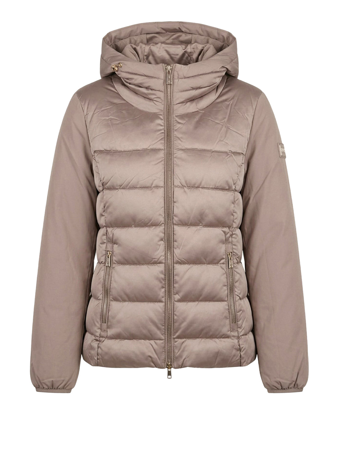 YES ZEE Giubbino Donna Trapuntato Con Finto Gilet Stac. Yes Zee - Beige Beige