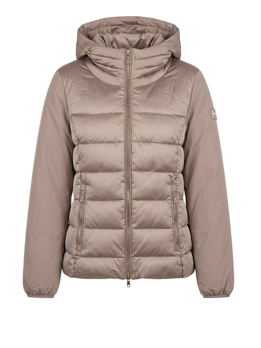 YES ZEE Giubbino Donna Trapuntato Con Finto Gilet Stac. Yes Zee - Beige Beige