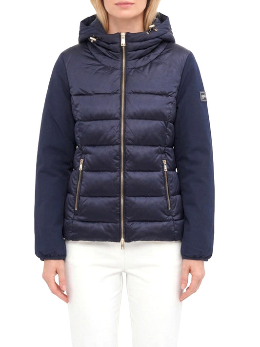 YES ZEE Giubbino Donna Trapuntato Con Finto Gilet Stac. Yes Zee - Blu BLU NAVY