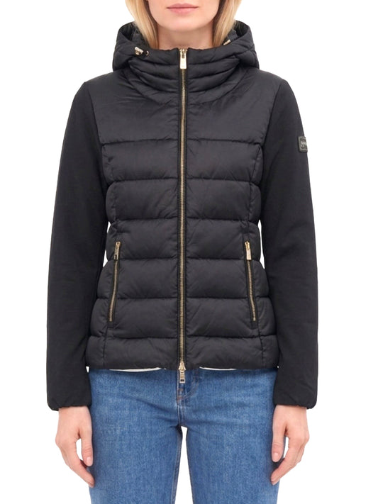 YES ZEE Giubbino Donna Trapuntato Con Finto Gilet Stac. Yes Zee - Nero Nero