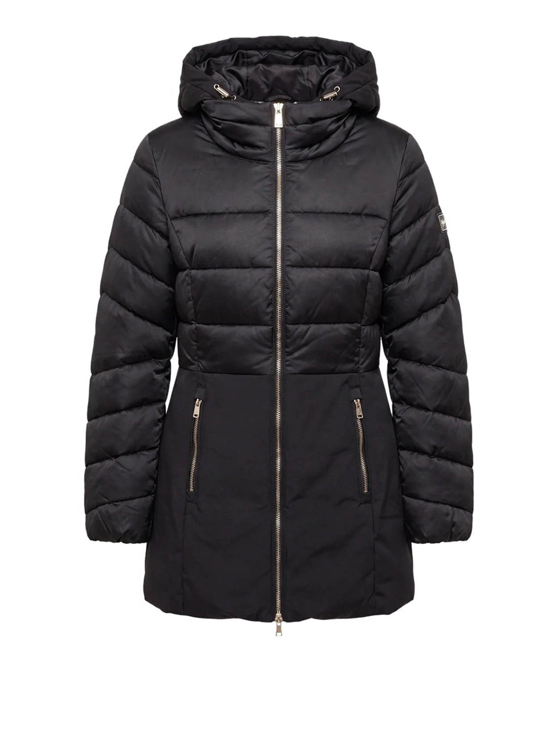 YES ZEE Cappotto Donna Trapuntato Con Finto Gilet Stac.Yes Zee - Nero Nero