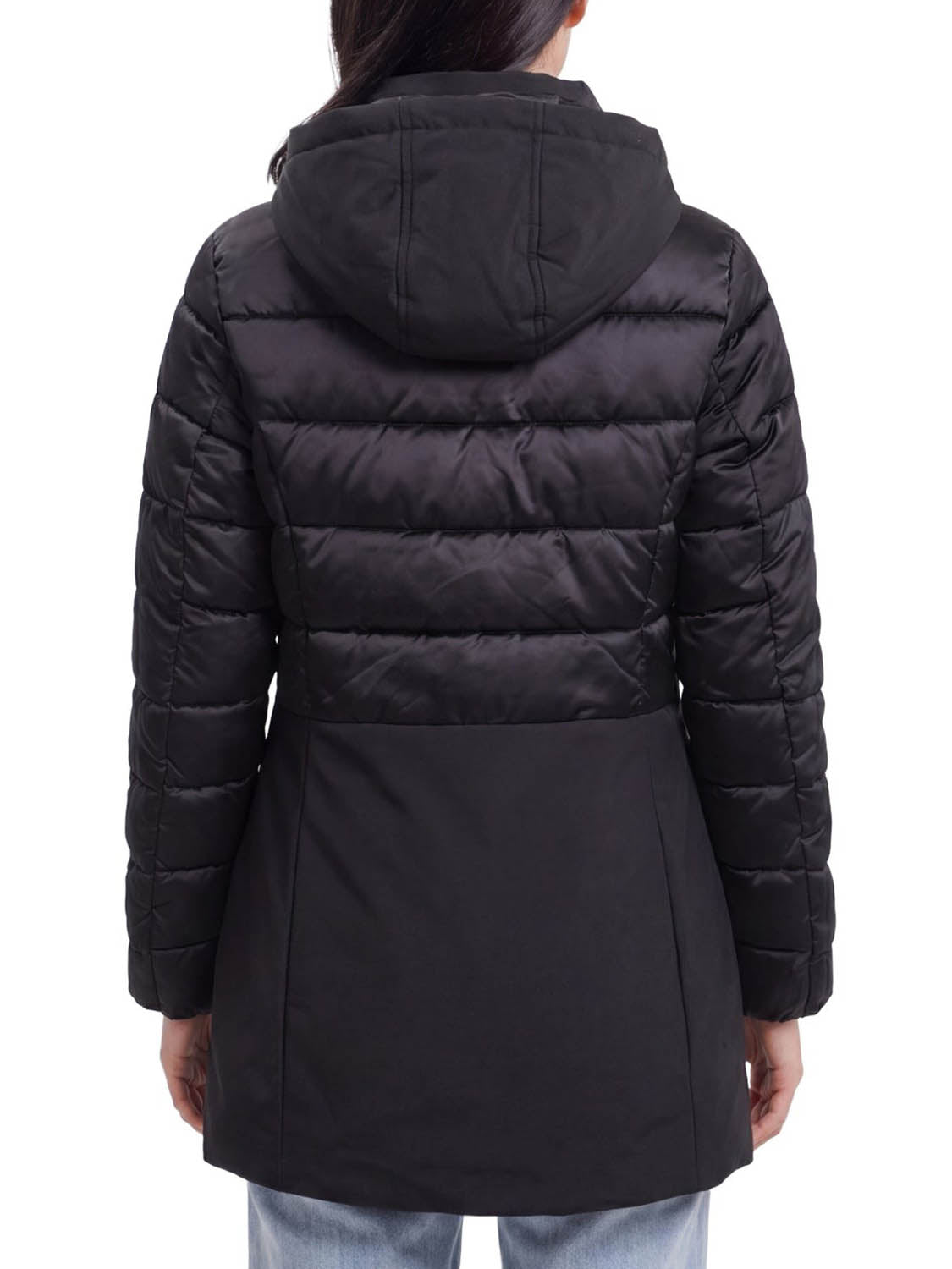 YES ZEE Cappotto Donna Trapuntato Con Finto Gilet Stac.Yes Zee - Nero Nero