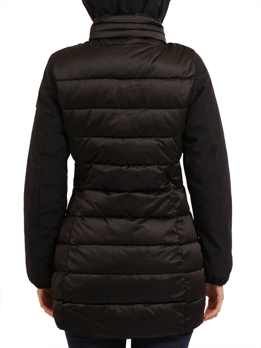 YES ZEE Cappotto Donna Trapuntato Con Finto Gilet Yes Zee - nero Nero