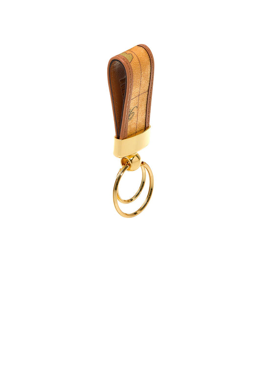 Portachiavi Unisex Anello Stampa Geo Natuale