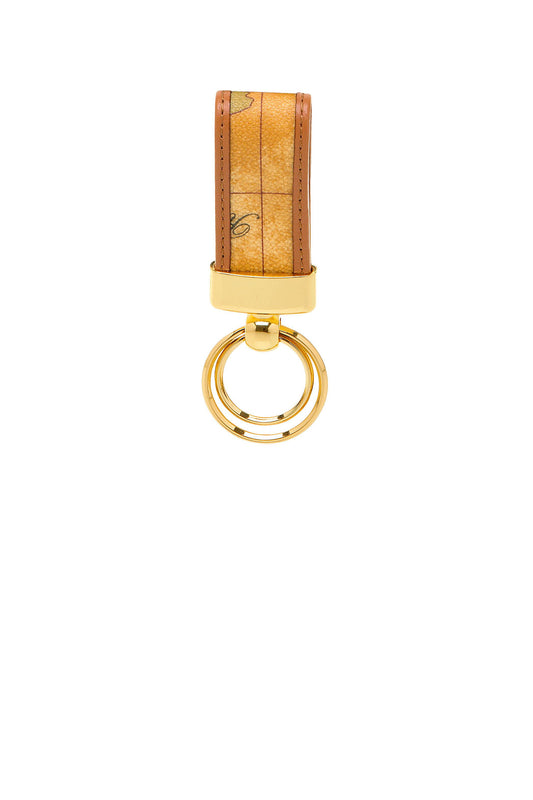 Portachiavi Unisex Anello Stampa Geo Natuale