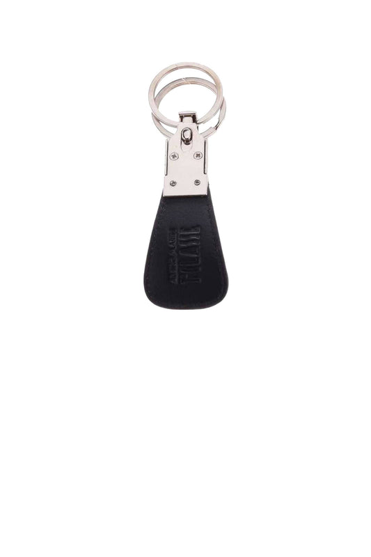 Portachiavi Unisex Doppio Anello Asfalto